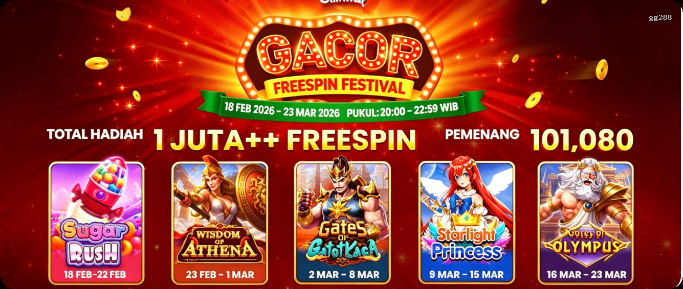 Login gg288 Sekarang Bonus Melimpah